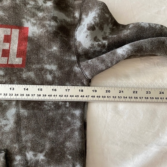 Marvel Kid's Long Sleeve Fleece Camo Pull Over Hoodie Size Large Back-to-school - Picture 8 of 14